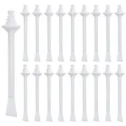 Plastic Wax Applicator Sticks and Disposable Spatulas - 50 Pieces for Nostril