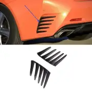 Carbon Fiber Rear Bumper Side Vent Panel Trim For Lexus RC200/300/350 RC F 15-19