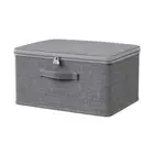 Grey Bra Storage Box Clothing Organizing Container Clothes Dividers