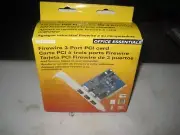 3-Port Firewire PCI Card Expansion Port Hub for Desktop Computer PC