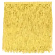 5 Yards 8 Inch Chainette Fringe Trim Tassel Sewing Trim, Gold