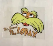 DTF Dr Seuss “The Lorax” Ready to heat press Transfer