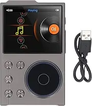 LOCADENCE HiFi MP3 Player with Bluetooth5.3, HD 2.4 Display Lossless SD FLAC Portable Digital Music Player with 16GB Memory Card, Supports Up to 256GB