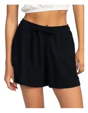 [Roxy] Lekeitio Break Elasticated Waist Beach Shorts in Anthracite