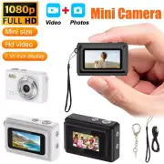 HD 1080P 0.96'' Digital Camera 16MP 4X Zoom Anti Shake Compact Camcorder Kids