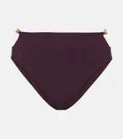 [Stella McCartney] Stella McCartney Chain-trimmed bikini bottoms AU 14 red