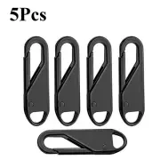 5PCS Universal Metal Zipper Pull Fixer Slider Puller Zip Head Repair Replacement
