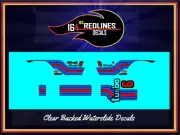 1/64 Redline 'Porsche 911 Turbo' Replica Decal SCR-0457