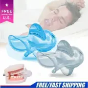 Sleeve Anti Snoring Tongue Device Apnea Aid Sleep Nose Vents Plugs Silicone