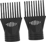 SAFIGLE 2Pcs Hair Dryer Diffuser Attachment Comb Nozzle for Blow Dryer Lightweight and Compact Design for Hair Dryers Easy to Install Efficient Heat Distribution for Smooth Styling