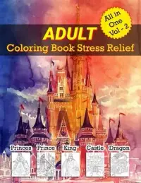 在飛比找博客來優惠-Adults Coloring Book Stress Re