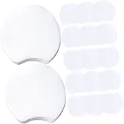 600pcs Pearl Pattern Makeup Remover Cotton Pads for Cosmetic Removal Cotton Rounds Wet and Dry Use Pad Makeup Removing Pads Cotton Pad Non-woven Fabric Face Eye Shadow Travel White