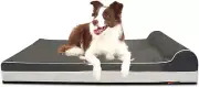Large Orthopedic Memory Foam Pet/Dog Bed with Durable Water Proof Liner and Remo