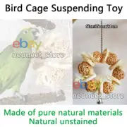 DIY Bird Cage Suspending Toy Parrot Chewing Toy Pet Bird Toy Birdcage Hanging