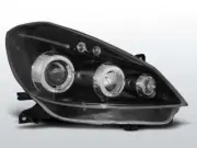 Mga headlight for Renault CLIO 3 III 05-09 Itim na Mga Mata ng Anghel LPRE28WS X