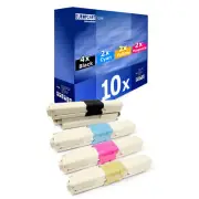 10x Europcart Cartridge for OKI C-332-DN MC-363-DN
