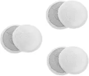 [HOLIDYOYO] 3sets Steam Cleaner Steam Mop Replacement Pads Exfoliating Cotton Rounds for Floor Cleaners 2pcs*3