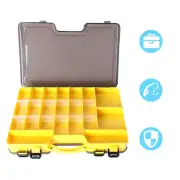 Crankbait Storage Fishing Tackle Box Fishing Lure Containers Plastic Lure Boxes