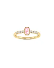 Sabrina Designs 14K 0.44 ct. tw. Diamond & Pink Tourmaline Ring