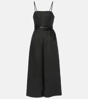 [Zimmermann] Zimmermann Linen jumpsuit AU 8 black
