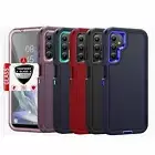 For Samsung Galaxy A15 A14 A54 A53 A13 Rugged Phone Case Cover+Screen Protector