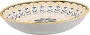 Sturdy Ceramic Plate Large Salad Serving Bowl for Family Meals Aesthetic Patterns