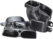 Compatible For Mercedes-AMG C63/S W204 W205 W212 W222 S205 C205 2015-2018 Car Exhaust System Tips Nozzle For Muffler Tail Tip Auto Tuning(Carbon Fiber)