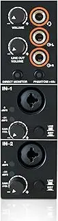 Audio Interface for PC Computer Recording Audio Interfaces 2 in 2 out, Suit for Music Studio Equipment Recording 2 XLR Audio Interface +48V Phantom Power(Windows 7 and above)