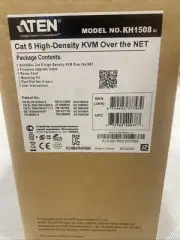 KH1508Ai 1-Local/Remote Share Access 8-Port Cat 5 KVM over IP Switch