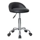 ROLLING ADJUSTABLE SWIVEL STOOL -CHAIR W/WHEELS -MASSAGE/TATTOO- JUNO-SET OF 4