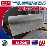 2X3m Anti Skidding Marine Ships Truck Trunk Floor Underlay Underlay Carpet Grey