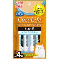 在飛比找BONEBONE優惠-缺-日本CIAO 啾嚕肉泥 CozyLife系列 鰹魚 SC