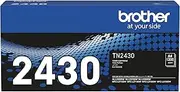 [Brother] Genuine TN2430 Black Toner Cartridge, Up to 1200 Pages (TN-2430) for Use with: HL-L2350DW, HL-L2375DW, HL-2395DW, MFC-L2710DW, MFC-2713DW, MFC-2730DW, MFC-2750DW
