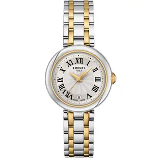 TISSOT 天梭 官方授權 Bellissima 羅馬石英女錶 迎春好禮-29mm T1260102201300