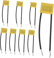 OKUMEYR Electrical Safety Standards 8pcs Capacitors with 0.33uf 275v Soft Wire Enclosure