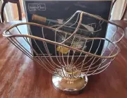 Vintage Silverplate Bottle Caddy Tempest Silver