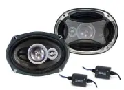 Absolute USA PRO6993 Pro Series 6x9" 3 Way full-range Car Speakers 600W Power