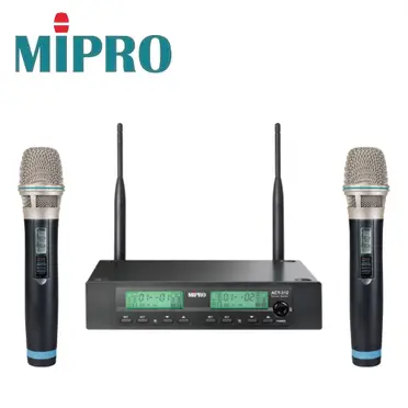 MIPRO ACT-312 UHF 模組化雙頻道自動選訊 無線麥克風 專業級無線麥克風