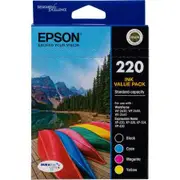 Epson 220 Standard Capacity Ink Cartridge Value Pack