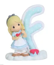 Precious Moments Disney Alice In Wonderland Letter F Figurine #114450