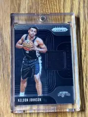 2019-20 Keldon Johnson PANINI Prizm Sensational Swatches Rookie Jersey Patch