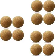 Binxind 12 Pieces Wine Cork Ball Stopper Wine Cork Stopper Wooden Cork Ball for Decanter Cork Replacement