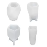3D Geometric Shape Mold Silicone Soap Making Fondant Candy Cake DIY