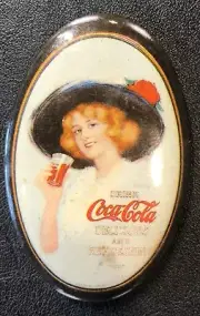 Coca-Cola Coke Soda Soft Drink Original VINTAGE Pin Button Pinback 2 1/2"