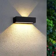Solar Wall Lights Outdoor, Solar Dusk to Dawn Lights Outdoor Waterproof Wall ...