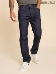 White Stuff Dark blue Eastwood Straight Jeans (K81899) | $127