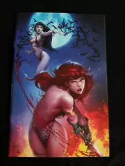Vampirella Red Sonja 1 Dynamite NYCC Virgin Exclusive 191/400 With COA NM+