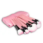 32pcs Portable Face Foundation Powder Eyeshadow Blusher Lip Make Up Beauty Brush