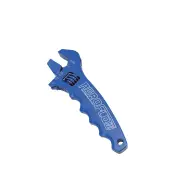 Aeroflow Brand Aluminium Adjustable Grip Spanner Blue Finish Hose Fitting