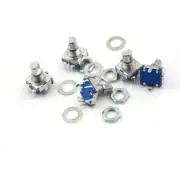 5Pcs Rotary Encoder Push Button Switch Keyswitch Electronic Components 12mm.mz
